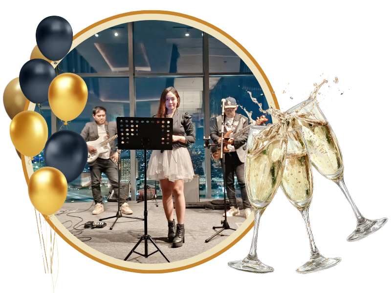 Full Band atau Acoustic Band untuk Wedding Music Band, Gathering Music Band dan Home Music Band serta MC untuk berbagai Macam Acara Spesial